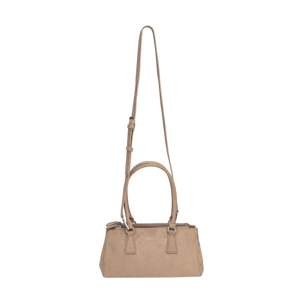 BAGUETTE BAG A SPALLA SCAMOSCIATO